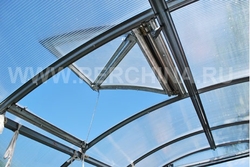 Polykarbonátový skleník 2DUM 8m ( 3 x 8 m )