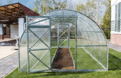 Polykarbonátový skleník TRJOSKA 8m ( 3 x 8 m ) - Volya LLC
