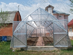 Farmářský profesionální skleník FARMER 21,0 x 4,2 - Volya LLC