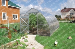 Polykarbonátový skleník Strelka3 8m ( 3 x 8 m ) - Volya LLC