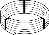 Potrubí LDPE PE 40 25 x 2,3 - 100 m