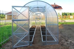 Polykarbonátový skleník Dvushka 2m ( 2 x 2 m ) - model 2020