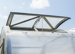 Přídavné větrací okno pro skleník DVUSHKA - pro model 2020