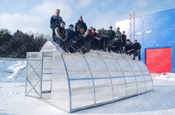 Polykarbonátový skleník Strelka3 4m ( 3 x 4 m ) - Volya LLC
