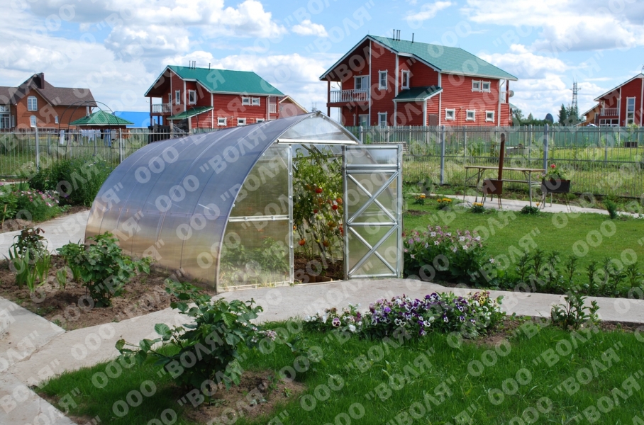 Polykarbonátový skleník Strelka3 8m ( 3 x 8 m ) - Volya LLC